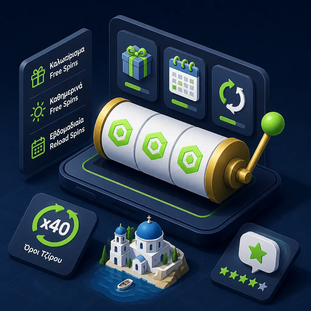 Wazamba Free Spins: Δωρεάν Περιστροφές visual guide for Wazamba